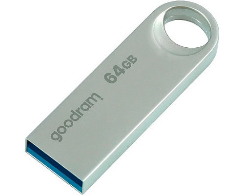 USB флеш накопичувач Goodram 64GB UNO3 Steel USB 3.2 (UNO3-0640S0R11)