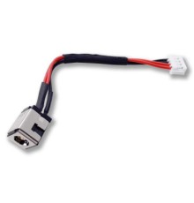 Роз'єм живлення ноутбука з кабелем для Asus PJ246 (5.5mm x 2.5mm), 4-pin, 7 см Универсальный (A49041)