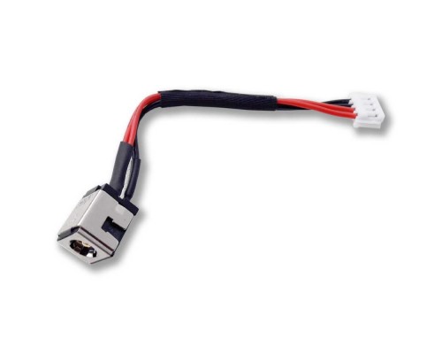 Роз'єм живлення ноутбука з кабелем для Asus PJ246 (5.5mm x 2.5mm), 4-pin, 7 см Универсальный (A49041)