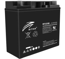 Батарея до ДБЖ Ritar AGM RT12180B, 12V-18Ah, Black (RT12180B)