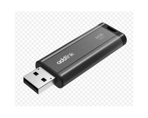 USB флеш накопичувач AddLink 64GB U65 Gray USB 3.1 (ad64GBU65G3)