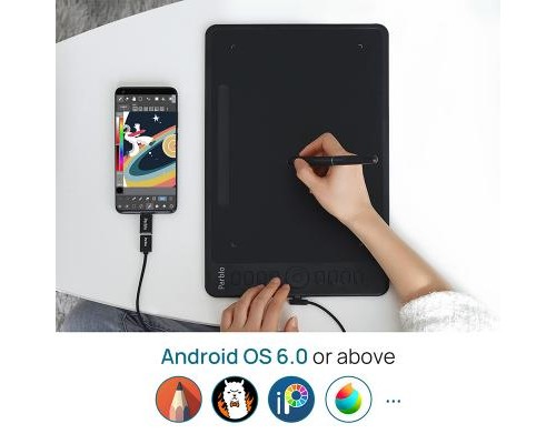 Графічний планшет Parblo Intangbo M Black (INTANGBOM)