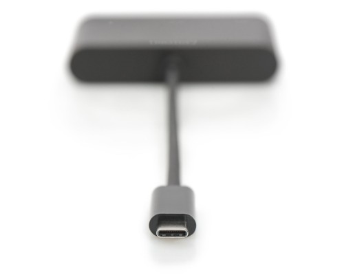 Перехідник USB-C to HDMA 2xUSB Digitus (DA-70855)