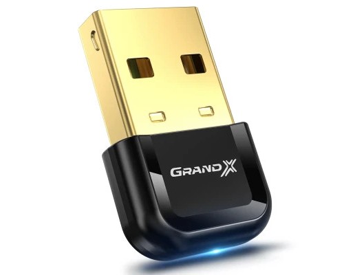 Адаптер Grand-X Bluetooth 5.3 20m, 5 devices, 3Mb BT53G (BT53G)