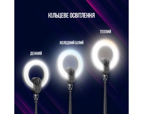 Веб-камера Lorgar Circulus 910 Streaming 5MP 1944 Auto Focus Stereo (LRG-SC910)