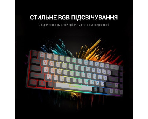 Клавіатура GamePro GK935 Wireless LED Black (GK935)