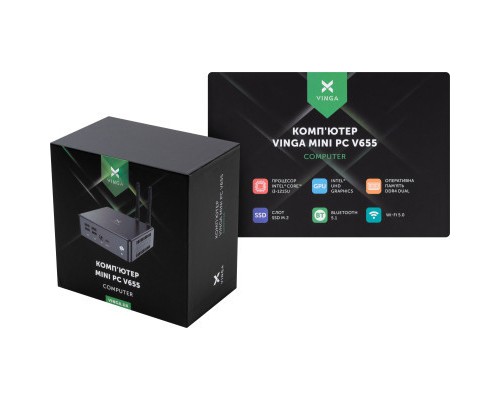 Комп'ютер Vinga Mini PC V655 (V6551215U.321T)