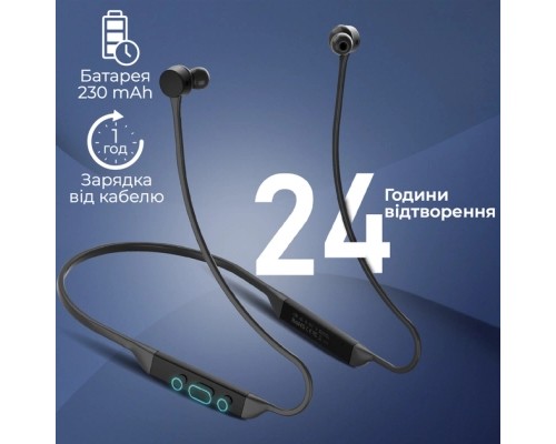 Навушники Promate Civil Black (civil.black)