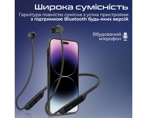 Навушники Promate Civil Black (civil.black)