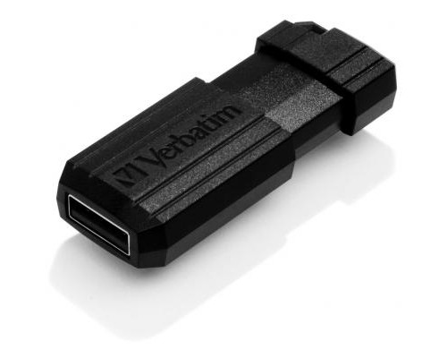 USB флеш накопичувач Verbatim 64GB Store 'n' Go PinStripe Black USB 2.0 (49065)