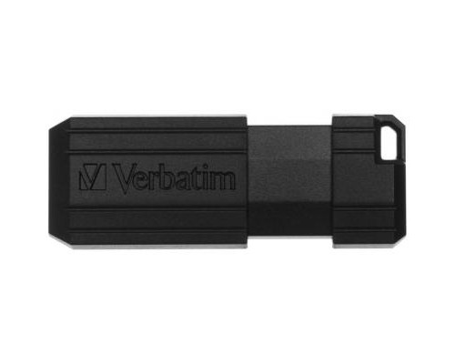 USB флеш накопичувач Verbatim 64GB Store 'n' Go PinStripe Black USB 2.0 (49065)