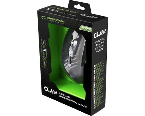 Мишка Esperanza MX209 Claw (EGM209G)