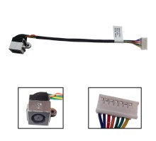 Роз'єм живлення ноутбука з кабелем для Dell PJ541 (7.4mm x 5.0mm + center pin), 8(7)- Универсальный (A49059)