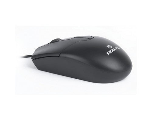 Мишка REAL-EL RM-208 USB Black