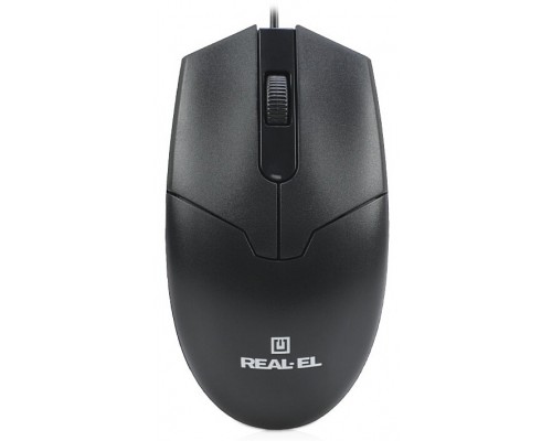 Мишка REAL-EL RM-208 USB Black
