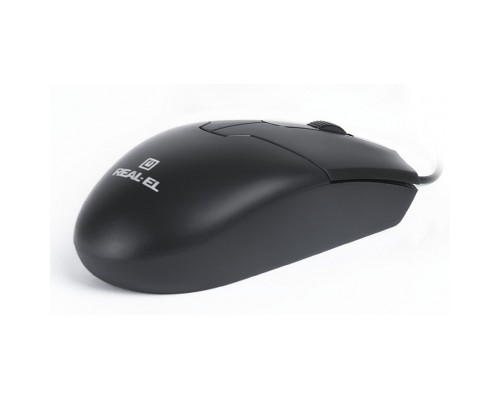 Мишка REAL-EL RM-208 USB Black