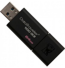 USB флеш накопичувач Kingston 2x64GB DataTraveler 100 G3 USB 3.0 (DT100G3/64GB-2P)