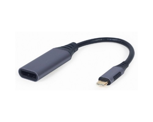 Перехідник USB-C to DisplayPort, 4К 60Hz Cablexpert (A-USB3C-DPF-01)