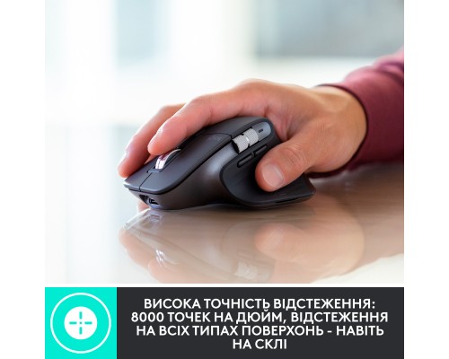 Мишка Logitech MX Master 3S for Business Performance Wireless/Bluetooth Graphite (910-006582)