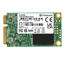 Накопичувач SSD mSATA 512GB Transcend (TS512GMSA230S)