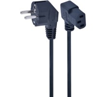 Кабель живлення С13 1.5m corner Cablexpert (PC-186A-VDE1B-1.5M)