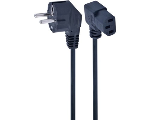 Кабель живлення С13 1.5m corner Cablexpert (PC-186A-VDE1B-1.5M)