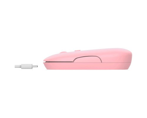 Мишка Trust Puck Wireless/Bluetooth Silent Pink (24125)