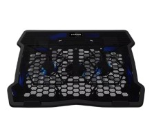 Підставка до ноутбука Canyon NS03, 10-15.6 laptop, dual-fan with 2x2.0 USB hub (CNE-HNS03)