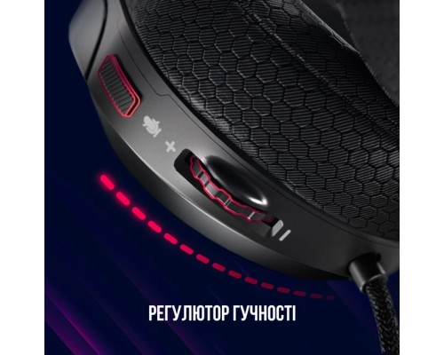 Навушники Lorgar Kaya 360 USB Black (LRG-GHS360)