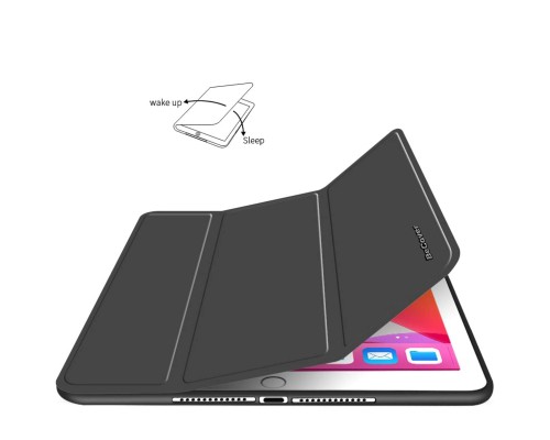 Чохол до планшета BeCover Tri Fold Soft TPU Silicone Apple iPad Pro 12.9 2020/2021/2022 Black (709712)