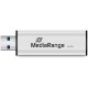 USB флеш накопичувач Mediarange 64GB Black/Silver USB 3.0 (MR917)