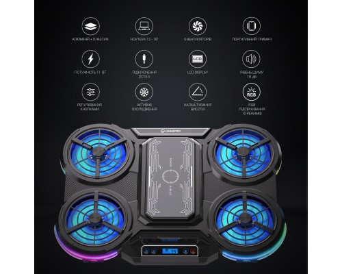 Підставка до ноутбука GamePro CP1450