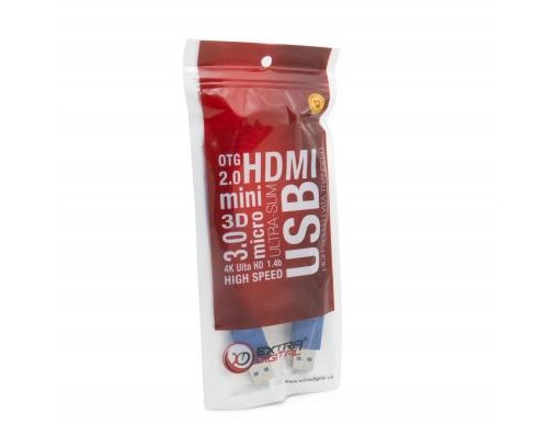 Дата кабель USB 3.0 AM/AM 0.5m Extradigital (KBU1631)