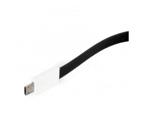 Дата кабель USB 2.0 AM to Micro 5P 0.18m black Extradigital (KBU1786)