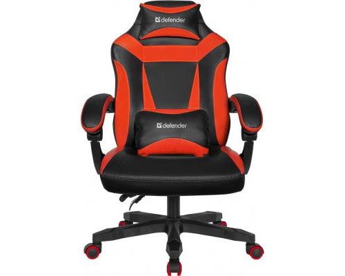 Крісло ігрове Defender Master Black/Red (64359)