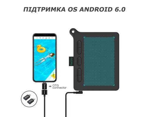 Графічний планшет Parblo Ninos S Black (NINOSS)