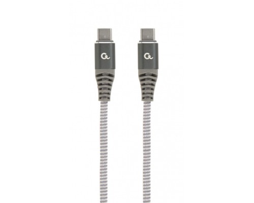 Дата кабель USB-C to USB-C 1.5m 60W USB 2.0 Cablexpert (CC-USB2B-CMCM60-1.5M)