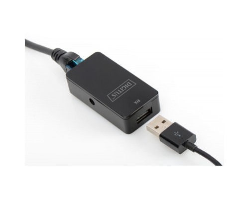 Адаптер USB 2.0 - UTP Cat5, 50m Digitus (DA-70141)