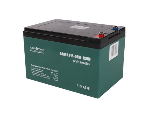 Батарея до ДБЖ LogicPower 12V 12Ah LP-6-DZM-12 (9172)
