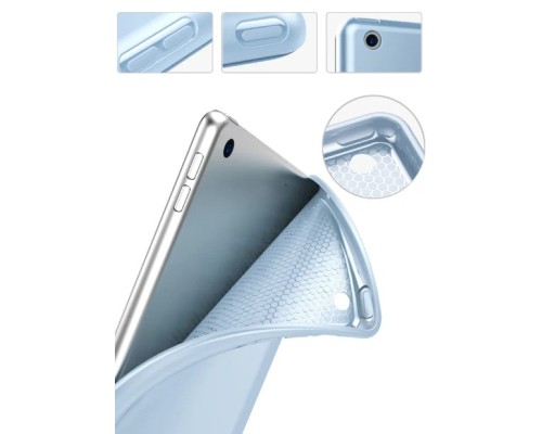 Чохол до планшета BeCover Tri Fold Soft TPU Silicone Apple iPad 9.7 2017/2018 A1822/A1823/A1893/A1954 Light Blue (708512)