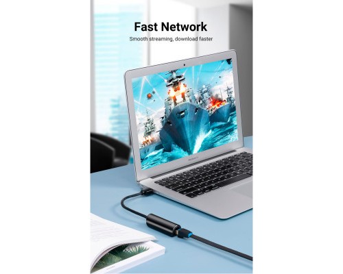 Перехідник USB 2.0 to Ethernet RJ45 100Mb Vention (CEGBB)