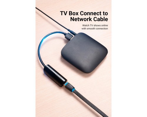 Перехідник USB 2.0 to Ethernet RJ45 100Mb Vention (CEGBB)