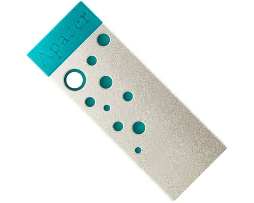 USB флеш накопичувач Apacer 32GB AH11J Turquoise Green USB 2.0 (AP32GAH11JG-1)
