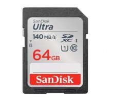 Карта пам'яті SanDisk 64GB SD class 10 UHS-I Extreme Ultra (SDSDUNB-064G-GN6IN)