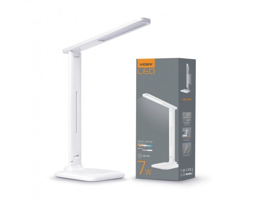 Настільна лампа Videx VL-TF02W 7W 3000-5500K 220V (24712)