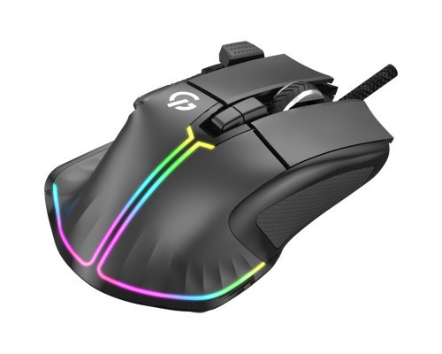 Мишка GamePro GM500B RGB USB Black (GM500B)