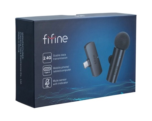 Мікрофон Fifine M6 Wireless Black (M6)