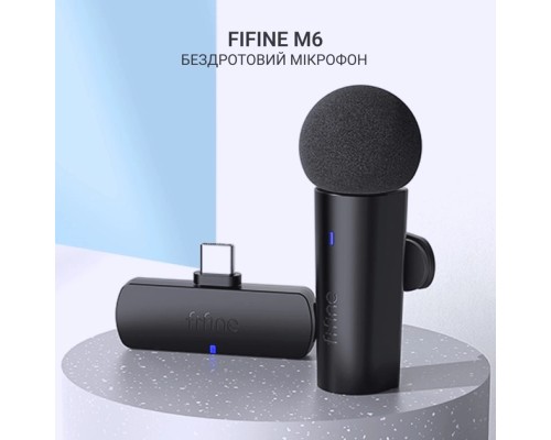 Мікрофон Fifine M6 Wireless Black (M6)