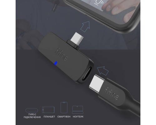 Мікрофон Fifine M6 Wireless Black (M6)