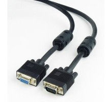 Кабель мультимедійний VGA M/F 1.8m Cablexpert (CC-PPVGAX-6B)